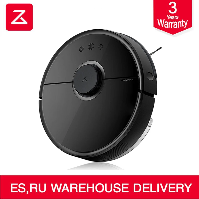Roborock S55 Пылесос Roborock 2 для сухой и влажной уборки S50 S55 Xiaomi робот для уборки подметания пыли стерилизованный умный планируемый промывочный всасывающий приложение - Цвет: Roborock S55