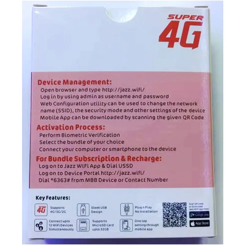Разблокированный Jazz Wingle WiFi точка доступа 150 Мбит/с LTE 4G 3g USB модем