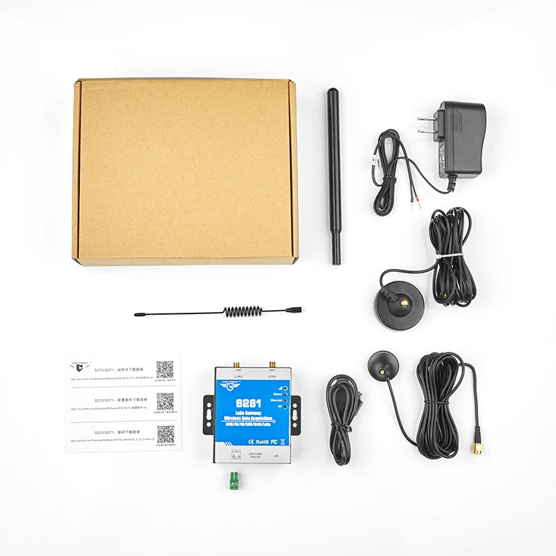 LoRa шлюз промышленный дальний Modbus RTU 2G 3g 4G LTE 433mhz IOT шлюзовый dtu