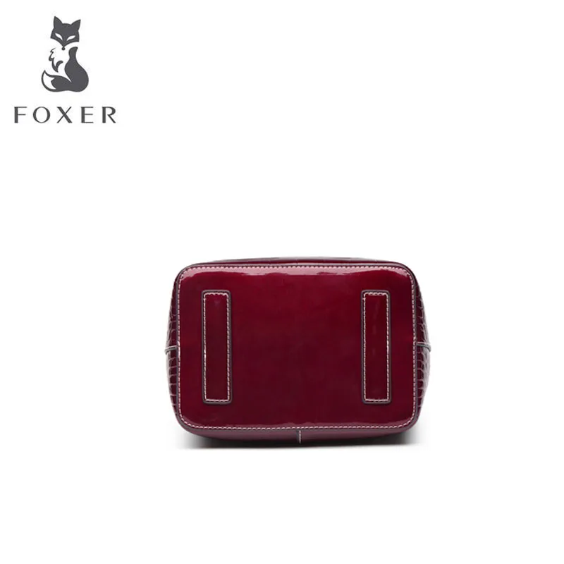 FOXER 2020 Новая женская кожаная сумка роскошные сумки женские дизайнерские из