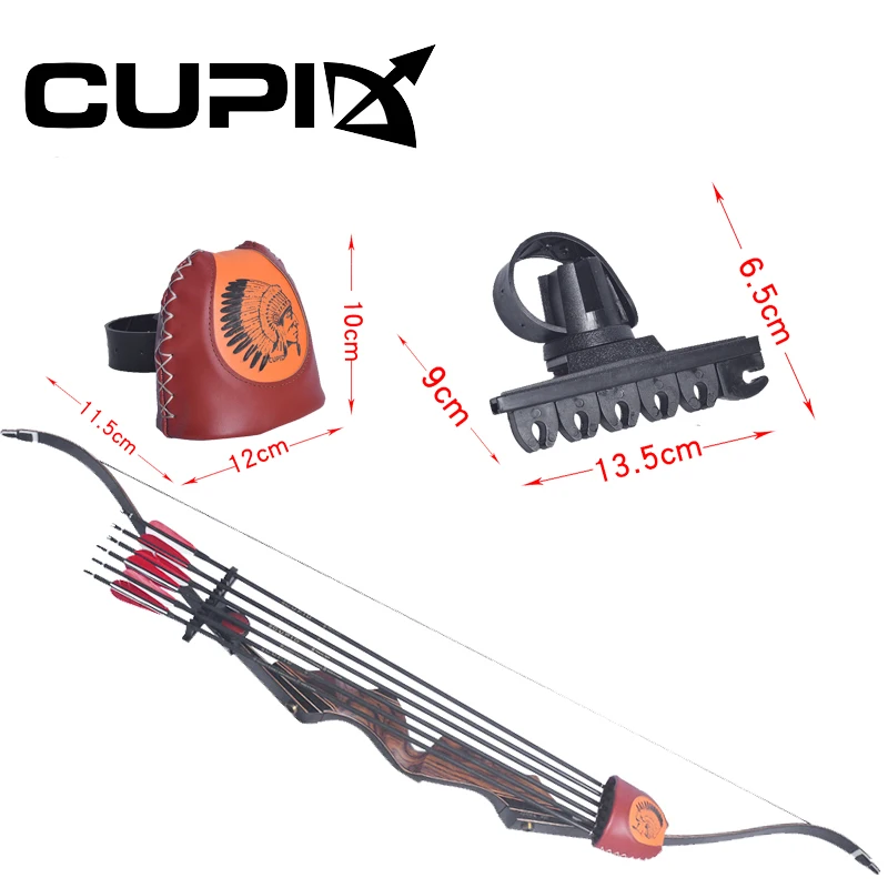 Кожаная и резиновая насадка для стрел Регулируемая Установка четыре/шесть