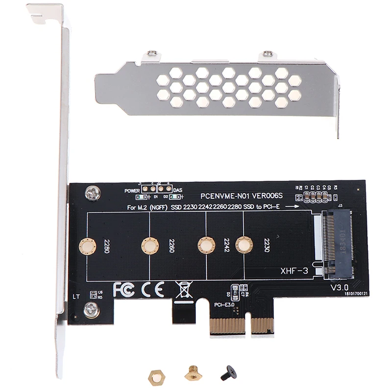 Адаптер PCIE к M2 PCI Express 3 0x1 NVME SSD адаптер с поддержкой 2230 2242 2260 | Компьютеры и офис