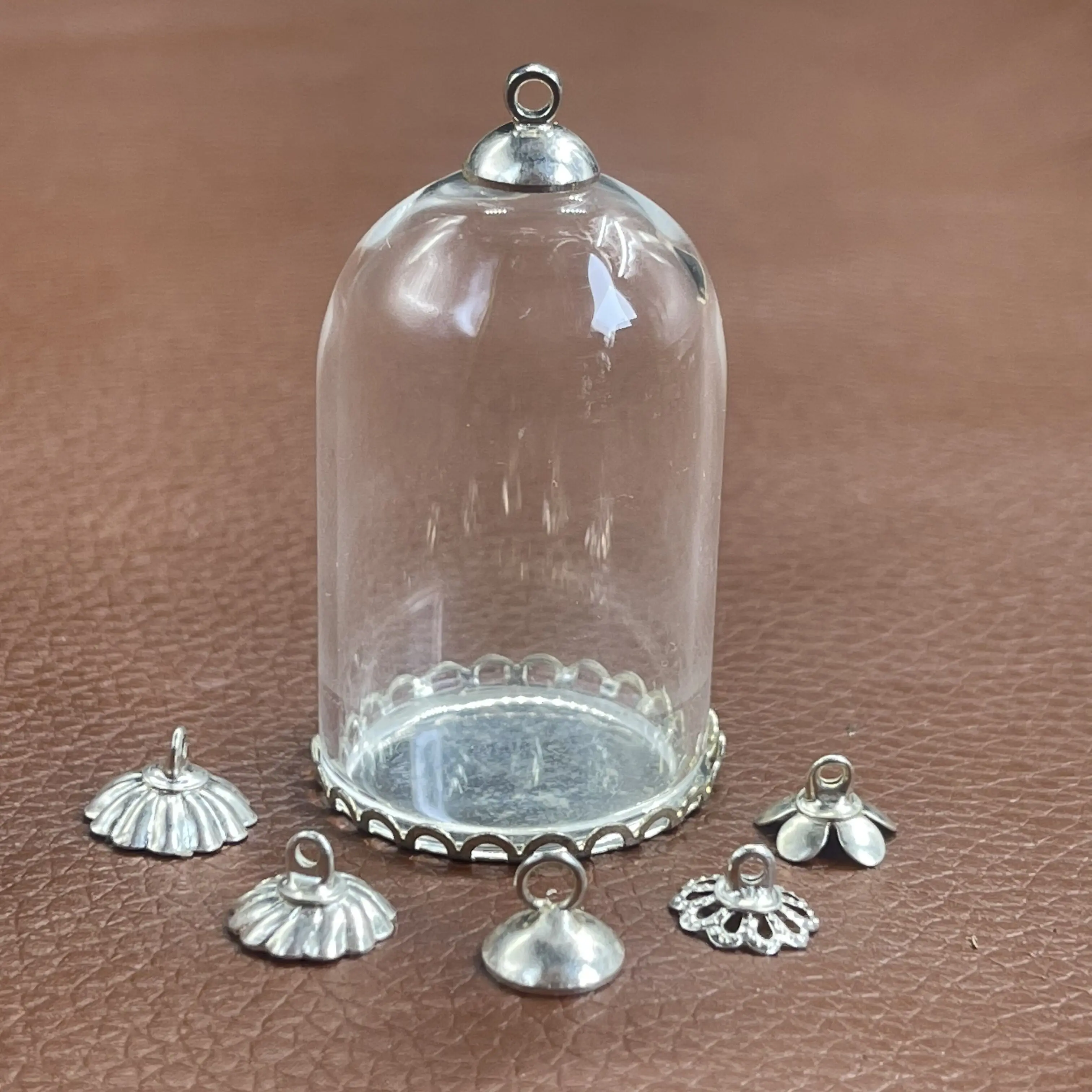 Стеклянная подвеска в виде колокольчика 38 х2 5 мм | Дом и сад