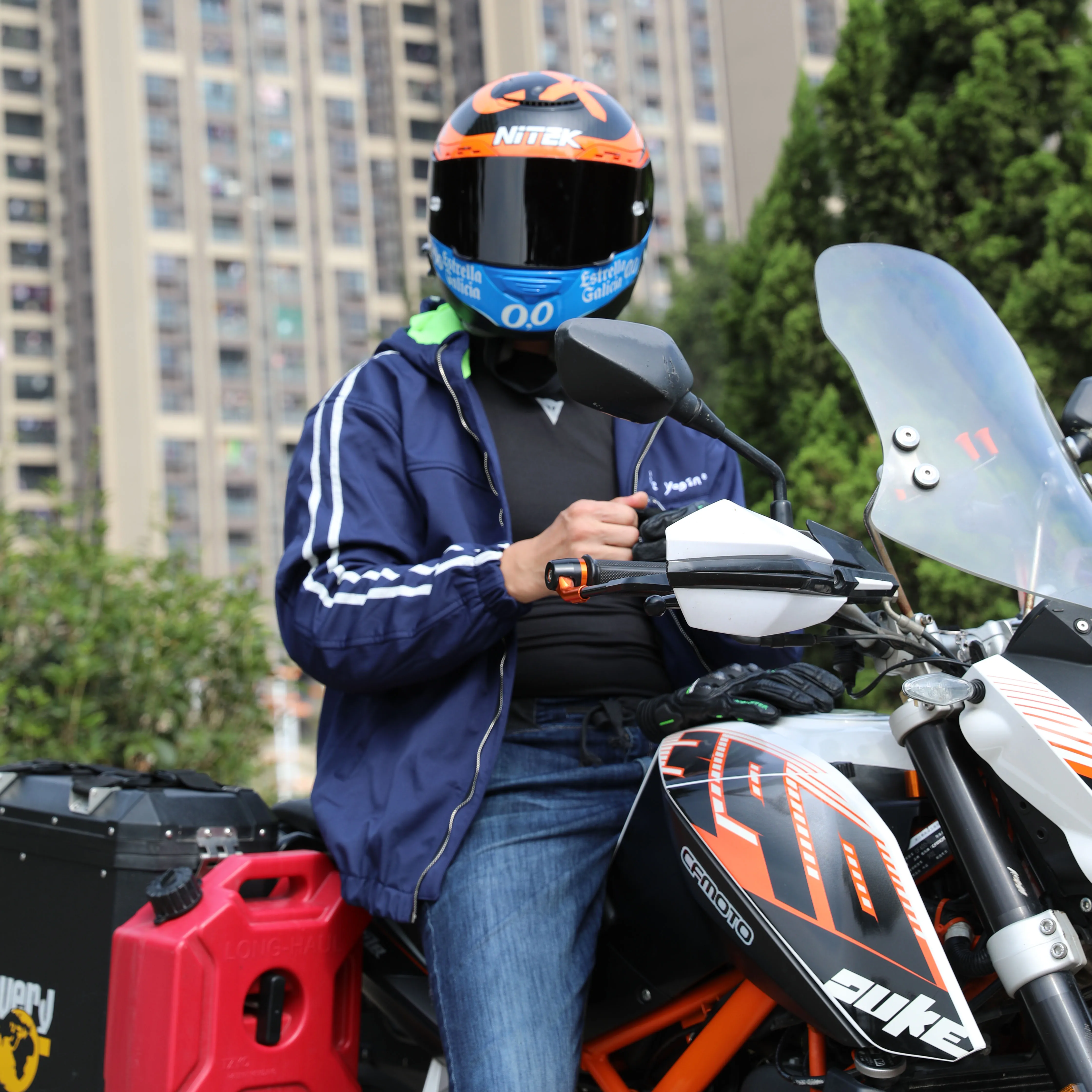 Весенне-осенняя одежда для езды на мотоцикле Мужская Ретро ветрозащитная и