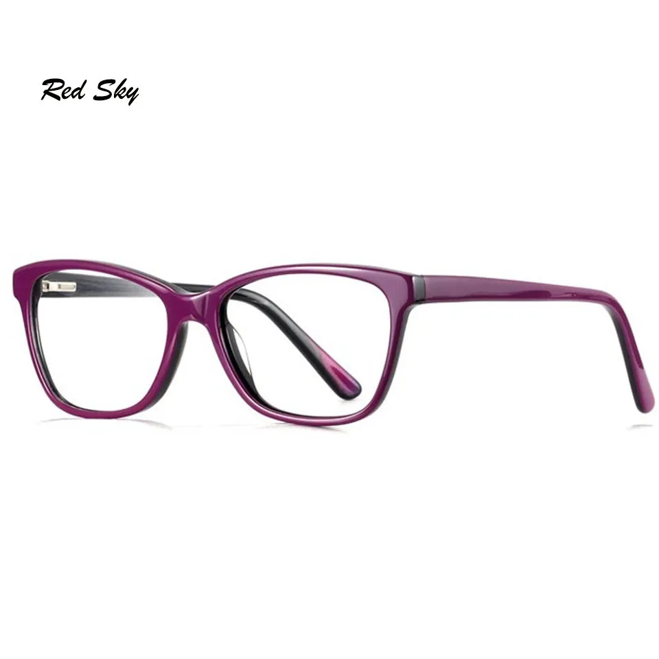 Ацетатные оптические очки в оправе для женщин Ретро Винтаж по рецепту Пресбиопии