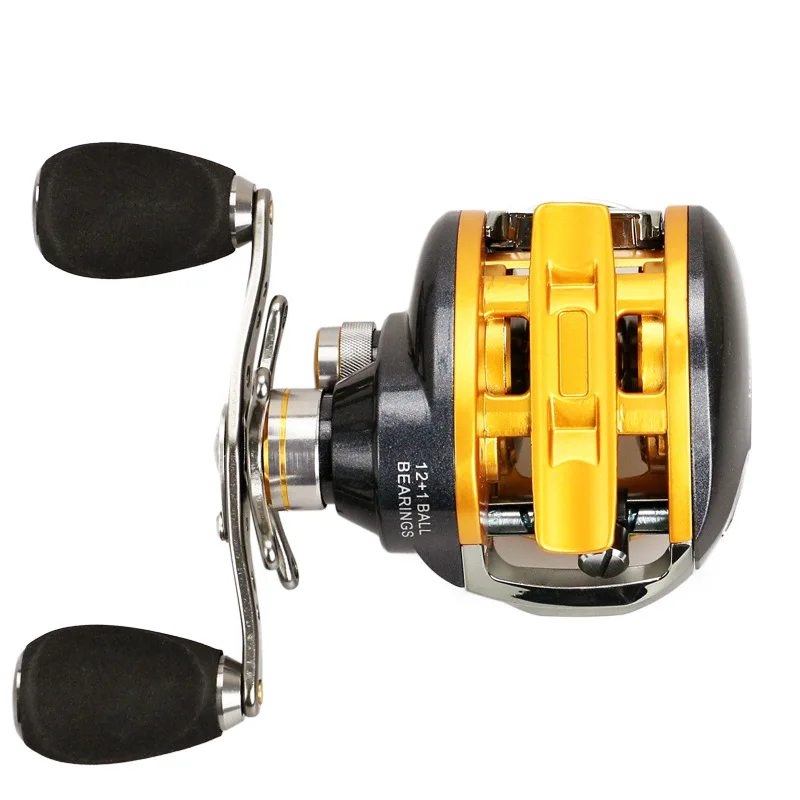 

YINGTOUMAN Speed Demon 6.2:1 High Speed Baitcasting Reel Ultralight River/Lake Lure Fishing Reel 0.35mm/140m