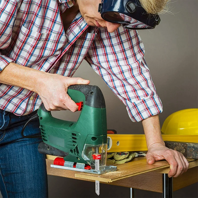 

40PCS Jig Saw Blade Jigsaw Blades Set Metal Wood Saw Blade Woodworking Cutting Dic T118A/T101AO/T101BR/T101B/T111C/T144D