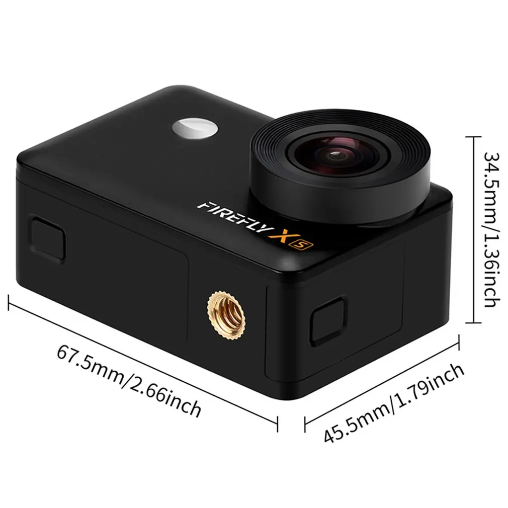 Экшн-камера Firefly X XS с сенсорным экраном 4K 90/17 градусов | Игрушки и хобби