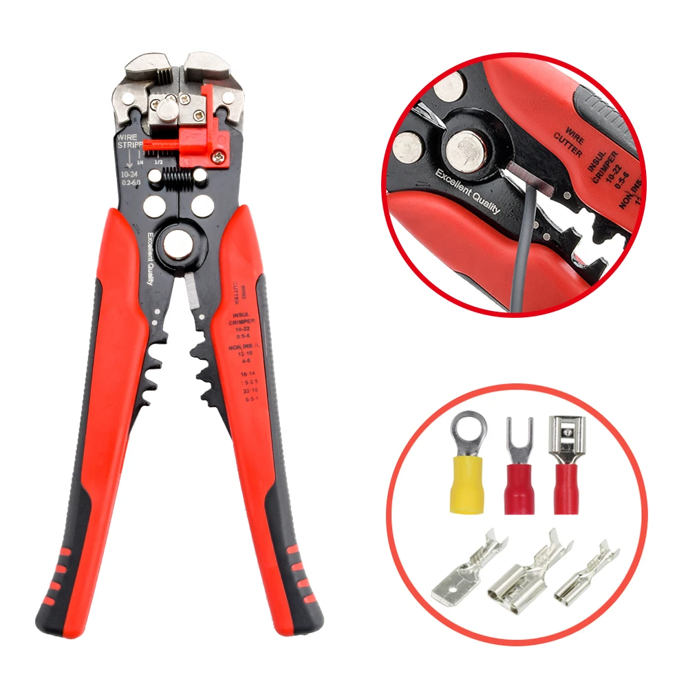 YE-1 Wire Stripper Tools Multitool Pliers Automatic Stripping Cutter Cable Wire Crimping Electrician Repair Tool Crimping Pliers