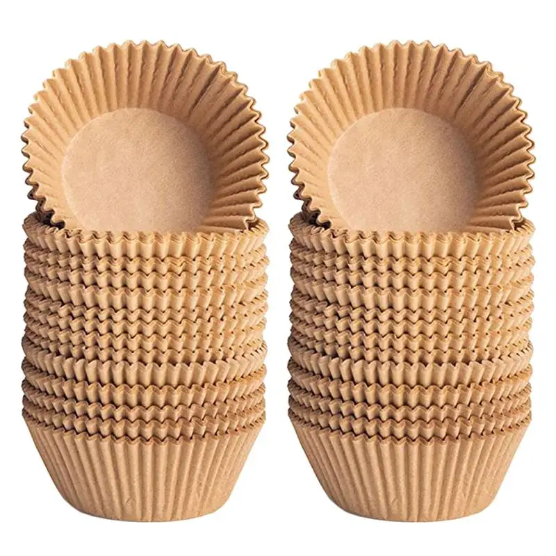

100 шт. бумажные подносы для торта, чашки для кексов, выпечки, подкладки для капкейков для домашнего хранения тортов