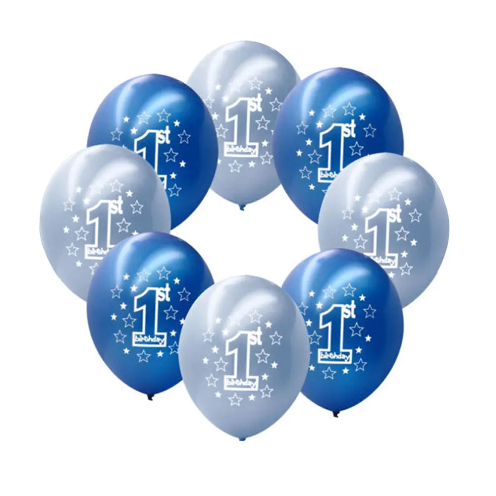 Детские 1 й День рождения 11 &quotперламутровые латексные воздушные шары с