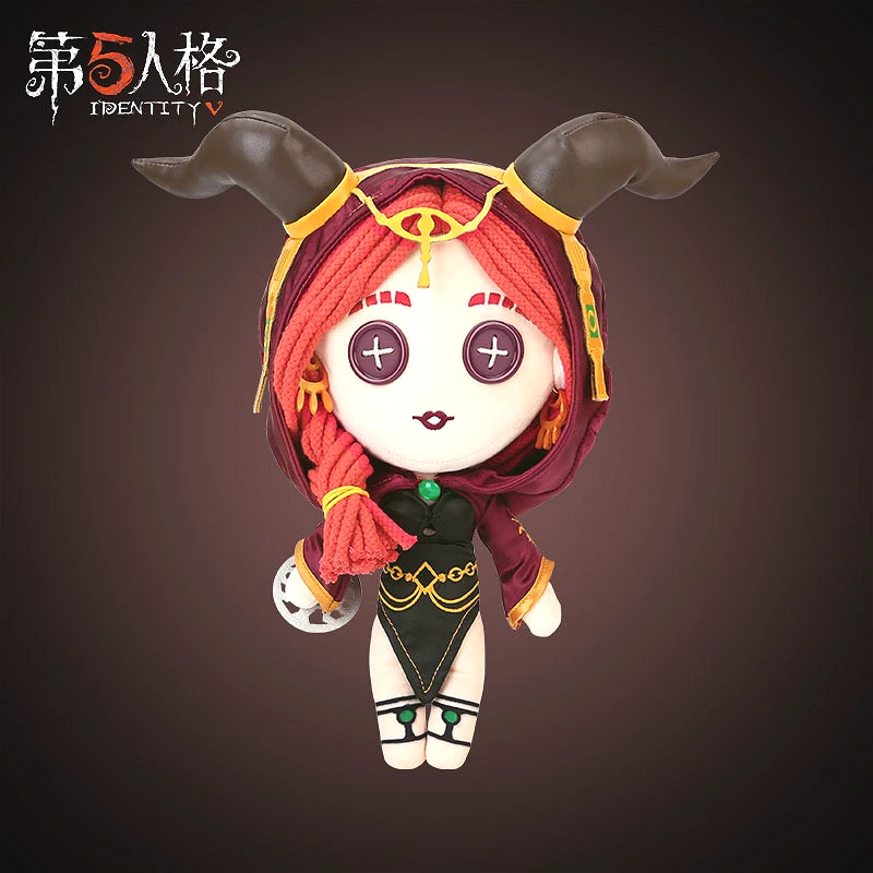 

Anime Hot Game Identity V Priestess Fiona Gilman Cosplay Plush Doll Plushie Toy Change Suit Dress Up Clothes Cute Christmas Gift