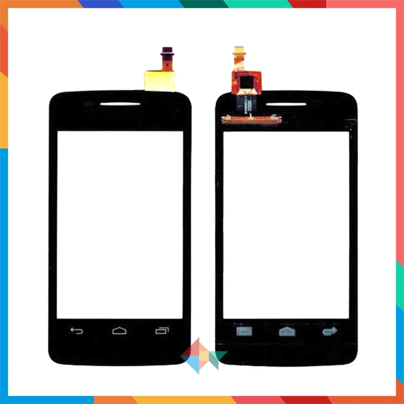 

10pcs/lot High Quality 3.5" For Alcatel One Touch Pop Dual 4010A OT4010 Touch Screen Digitizer Front Glass Lens Sensor Panel