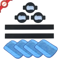 9pcslot robot wheel tire mop cloth water cap replacment for irobot braava 320 380 381 380t 390 390t mint 4200 4205 5200 5200c