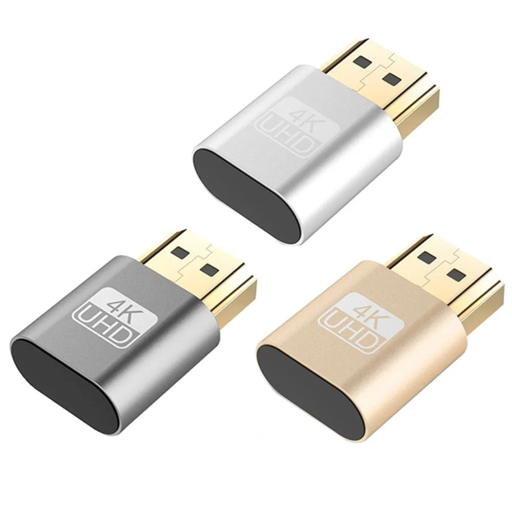 

Virtual Display Emulator Adapter VGA HDMI-Compatible Dummy Plug Display Emulator Video Card Lock Plate DDCEDIDfor Bitcoin Mining