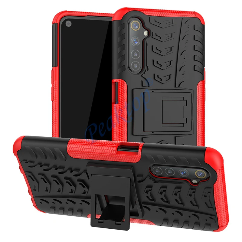 kickstand armor case for oppo realme x2 x xt k3 reno 2 3 5 6 7 pro 5i 6i 7i c2 c3 c11 c15 c17 shockproof cover realme 6 pro case free global shipping