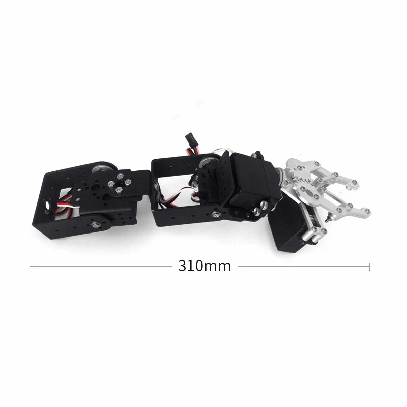 Cheapest Mobile 80mm 4WD Mecanum Wheel Robot Car Kit with 4dof Arm Gripper Claw for Arduino DIY STEM Toy Parts | Игрушки и хобби