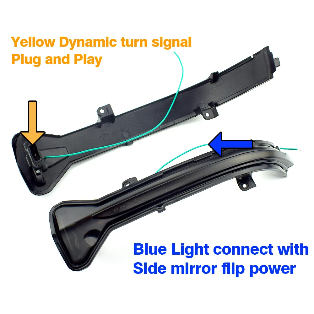 

For BMW 5 Series G30 G31 6 7 Series G32 G11 G12 M5 F90 LED Dynamic Turn Signal Light Blinker Sequential Side Mirror Indicator La