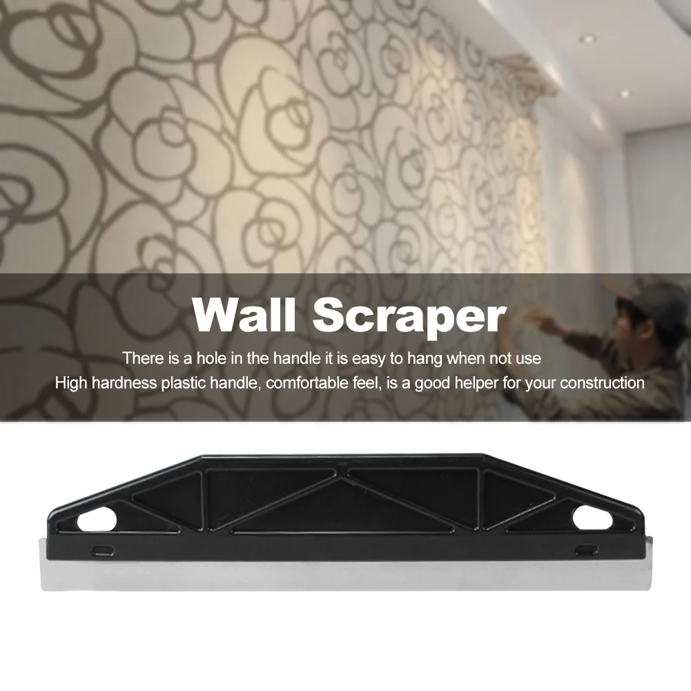 

Portable Tile Plastic Handle Home Patching Floor DIY Manual Cleaning Tool Paint Removal Wall Scraper Adhesive Sticker Mending