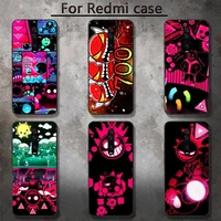 hot game geometry dash phone case for redmi 5 5plus 6 pro 6a s2 4x go 7a 8a 7 8 9 9a pro k20 k30 30pro phone covers