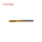 Метчик HSSE с оловянными спиральными канавками BSW W 18-40, 532-32, 316-24, 732, 14-20, 516-18, 38-16, 716-14, 12-12, краны с винтовой резьбой