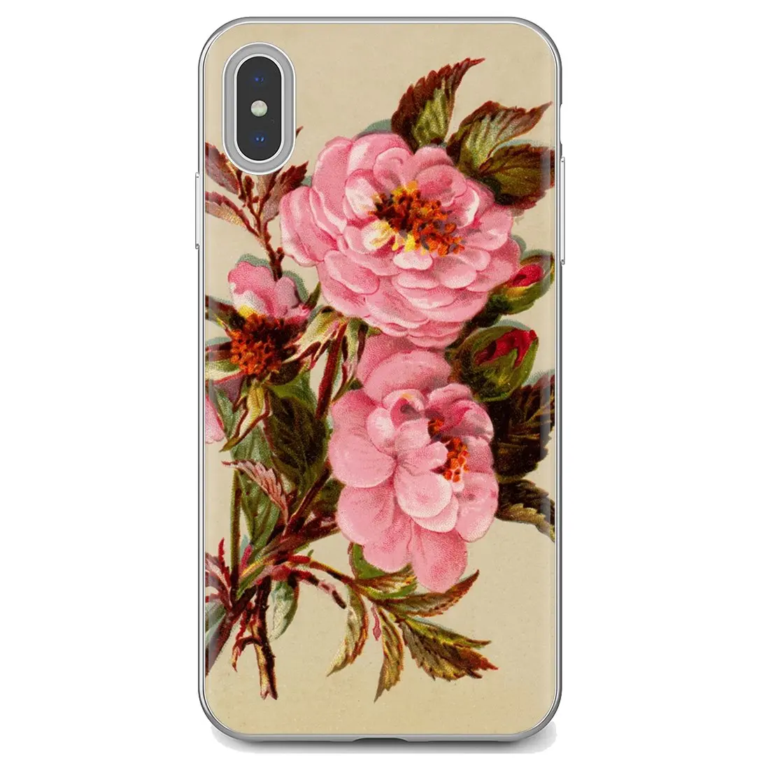 Силиконовый чехол с розовыми розами для Huawei Honor 8A 7A 7C 8X 9 9X 10 10i 20 Lite Pro Y5 Y6 Y7 Y9 2018 2019 |