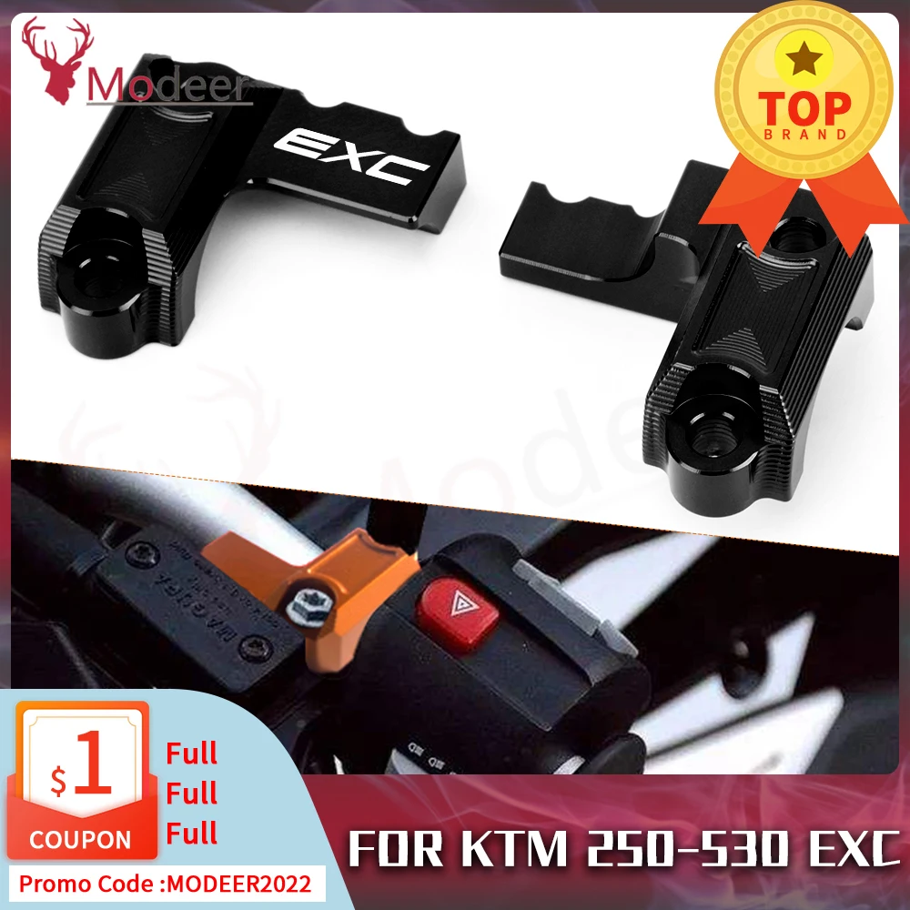 

250-530EXC Front Brake Clutch Master Cylinder Bar Saver Cover Clamp For KTM 250 300 350 450 530 EXC 250EXC 300EXC 2014-2020 2021