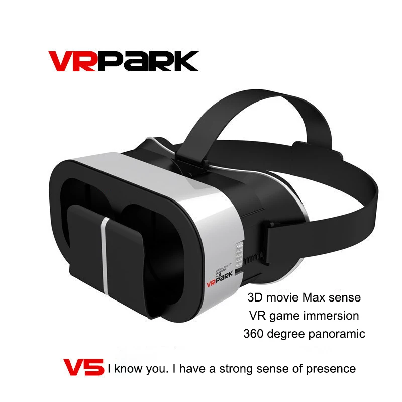 Взрывные VRPARK V5 очки маленькие и компактные расширяемые 3D виртуальной реальности