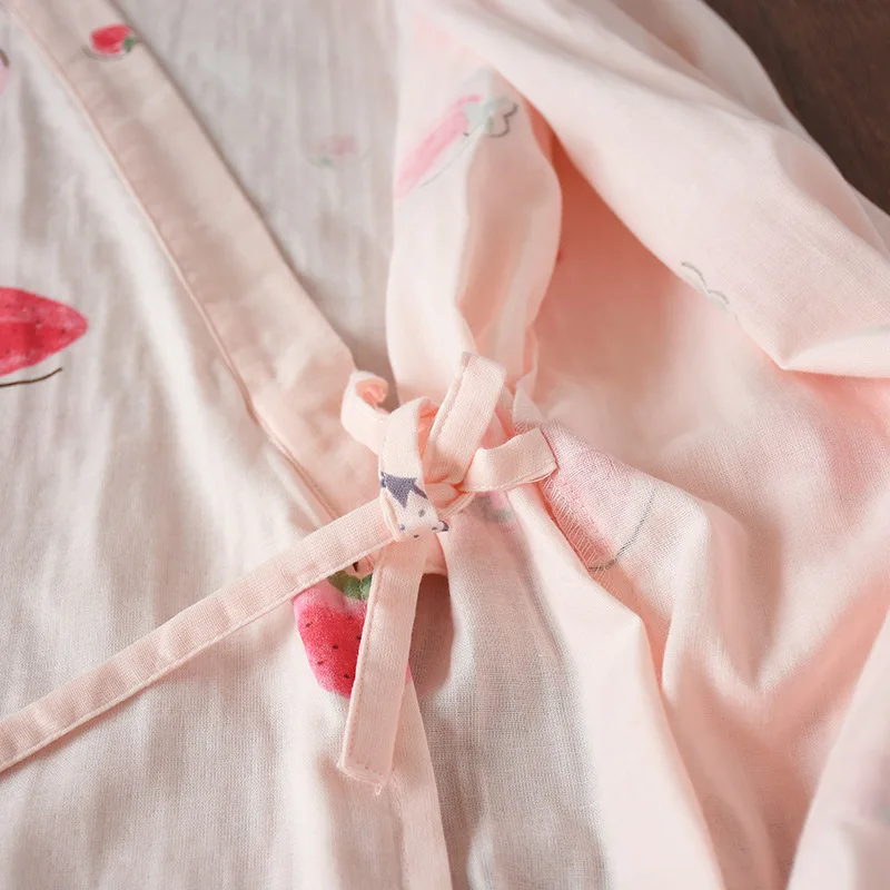 Халат-кимоно Женский хлопковый с карманами 2 цвета | Женская одежда