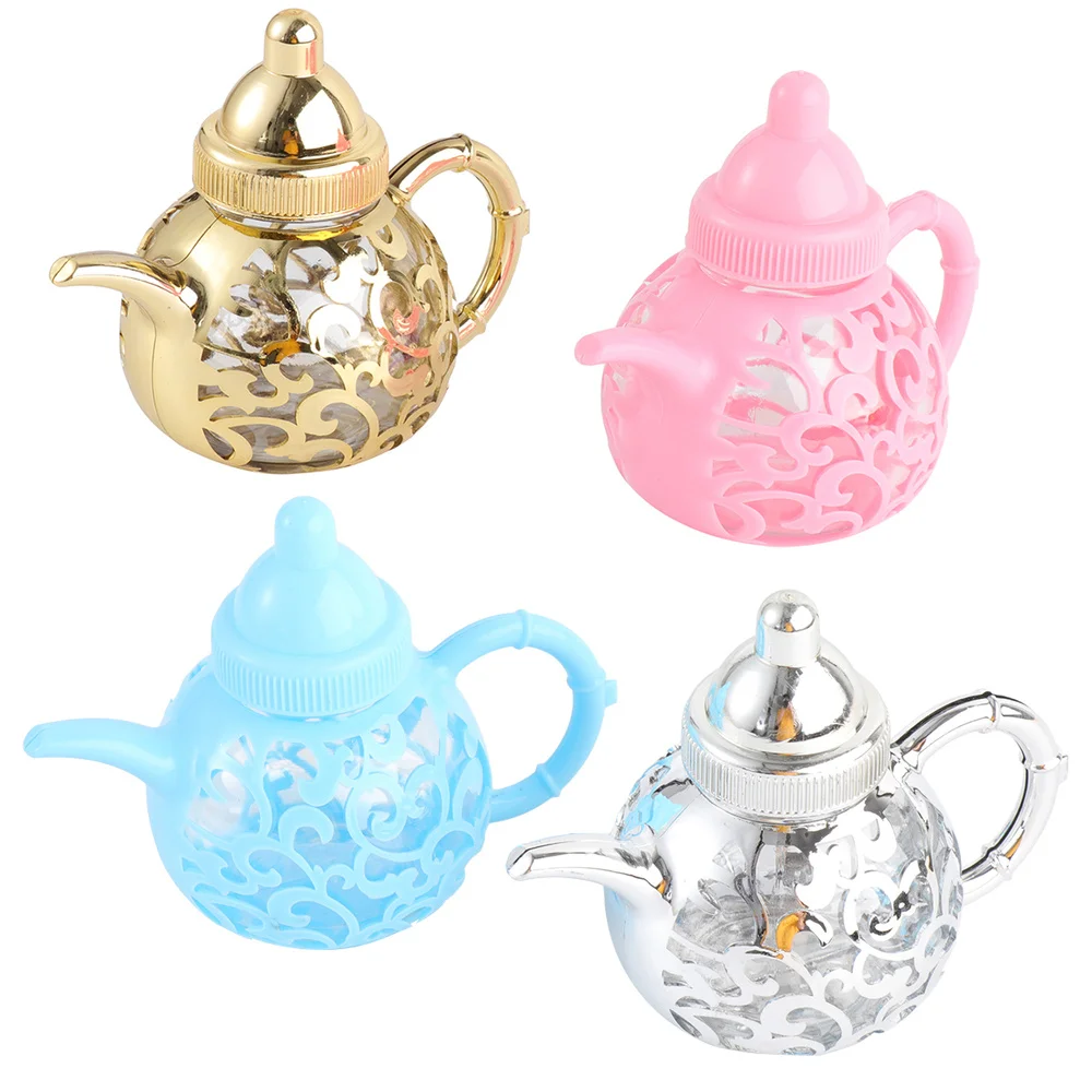 

6PCS Wedding Candy Box Creative Candy Wrapping Box Lovely Candy Storage Box Food Grade Candy Packing Bottle for Wedding