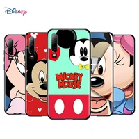 disney cartoon lovely minnie mickey mouse for huawei p50 p40 p30 p20 p10 p9 p8 lite e mini pro plus 5g tpu silicone phone case