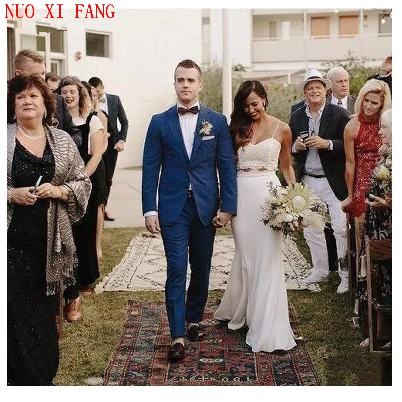 Дешевое сексуальное свадебное платье в стиле бохо 2 предмета винтажное принцессы