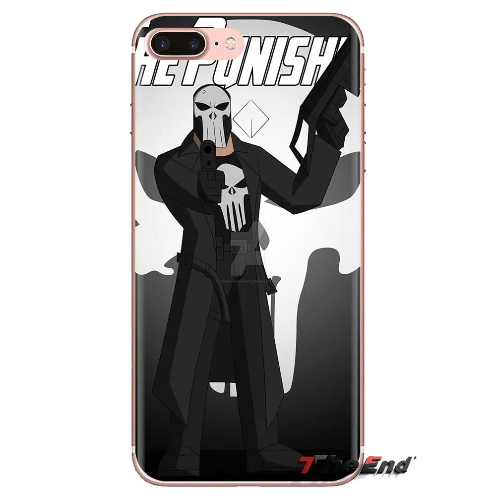 Marvel Punisher Frank Castle For Huawei Mate Honor 4C 5C 5X 6X 7 7A 7C 8 9 10 8C 8X 20 Lite Pro Soft Transparent Cases Covers |