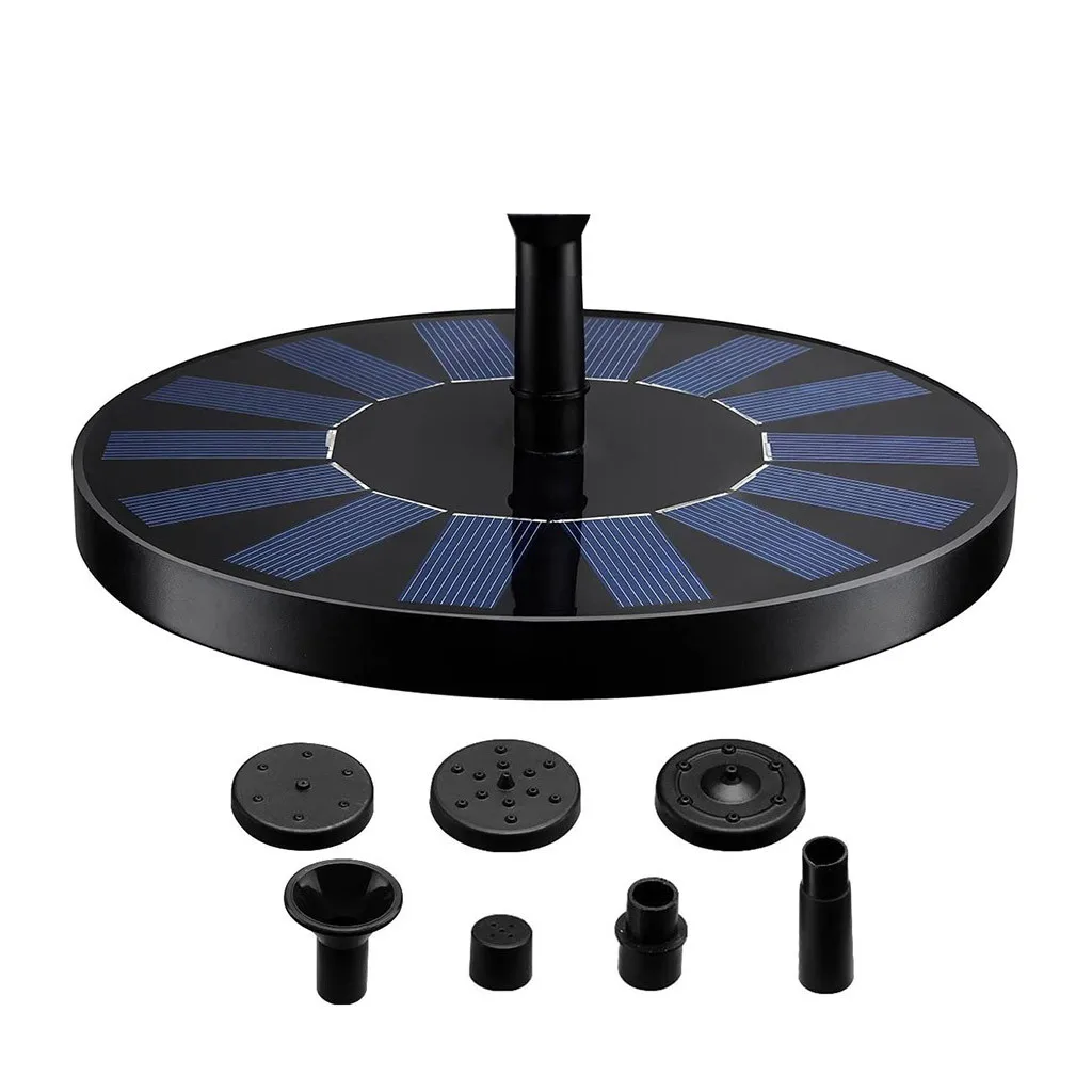 

Solar Pump 2020 Top Fountain Pump Free Standing Floating Solar Bird Bath Water Pumps for Garden Bomba Solar Pompe Solaire