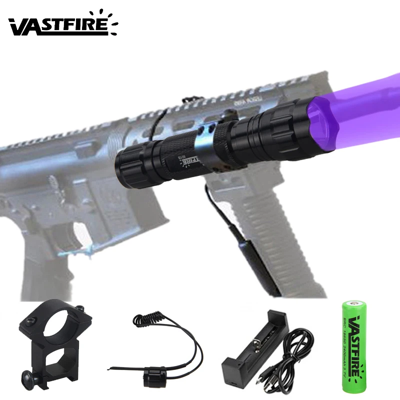 Ультра фиалки Невидимый масштабируемой Тактический вспышки светильник 2000LM 1