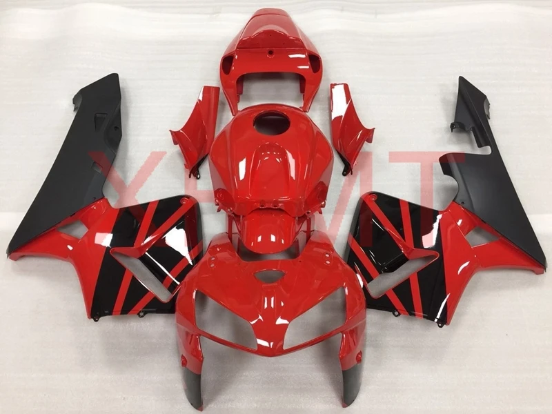 CBR 600 RR мотоцикл обтекатель 2005 2006 красные черные набор для всего тела 600RR CBR600