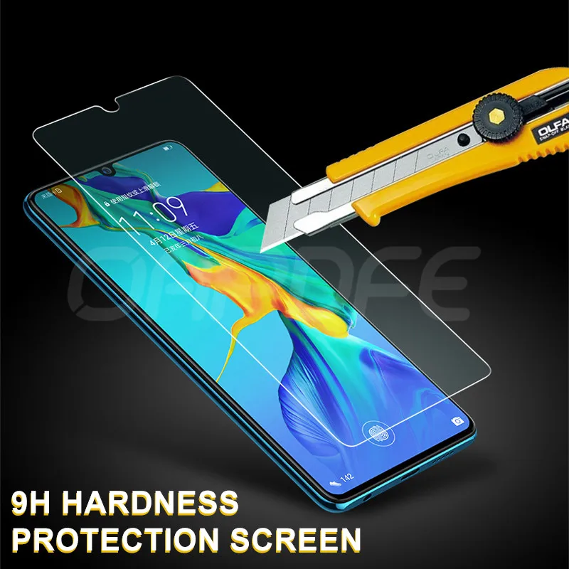 Закаленное стекло 9H для Huawei P30 P40 Lite P Smart Z 2019 Защитное экрана Mate 30 20 10 20X|Защитные