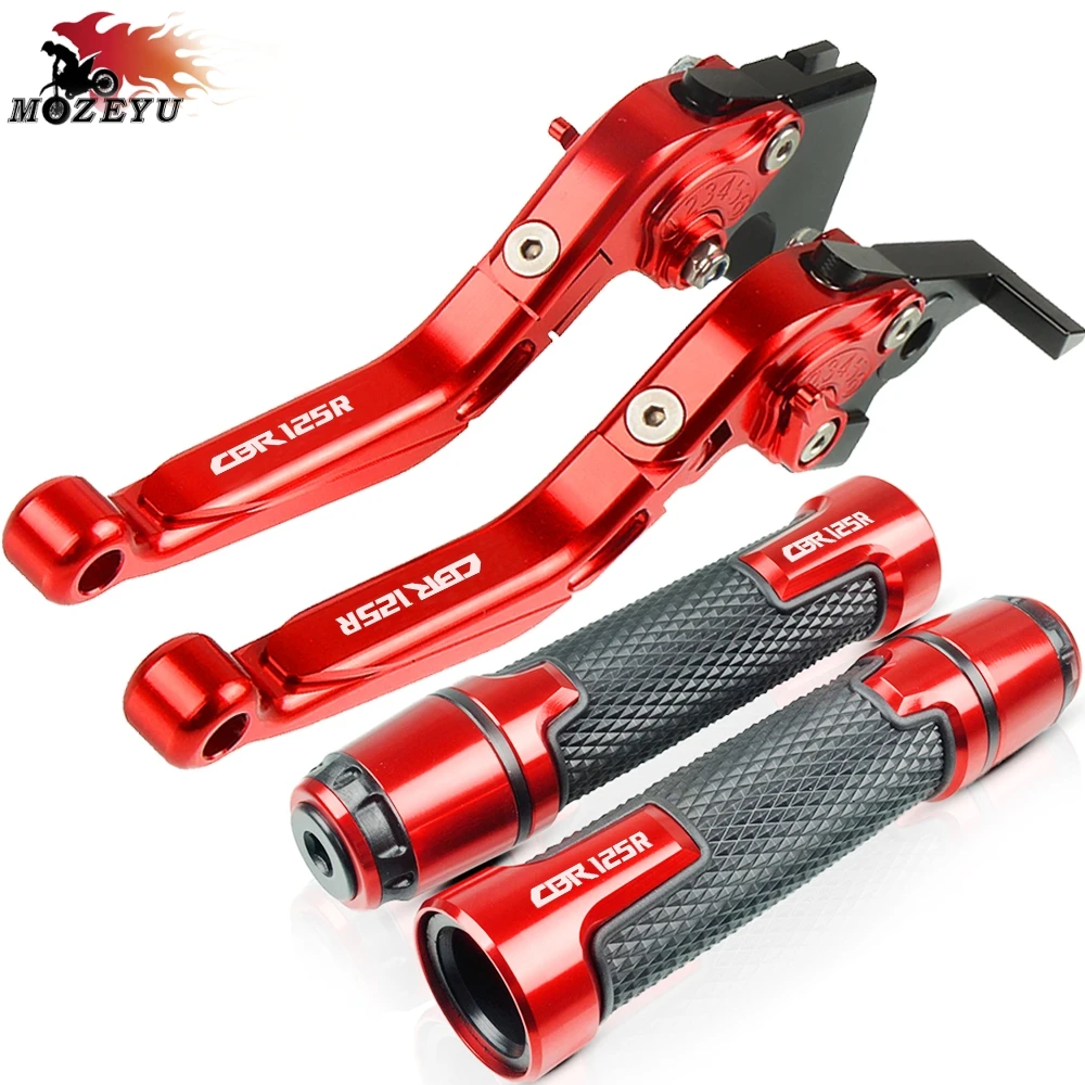 Для HONDA cbr CBR125R CBR 125R 2005 CNC Регулируемый рычаг тормоза сцепления и ручки руля 125r