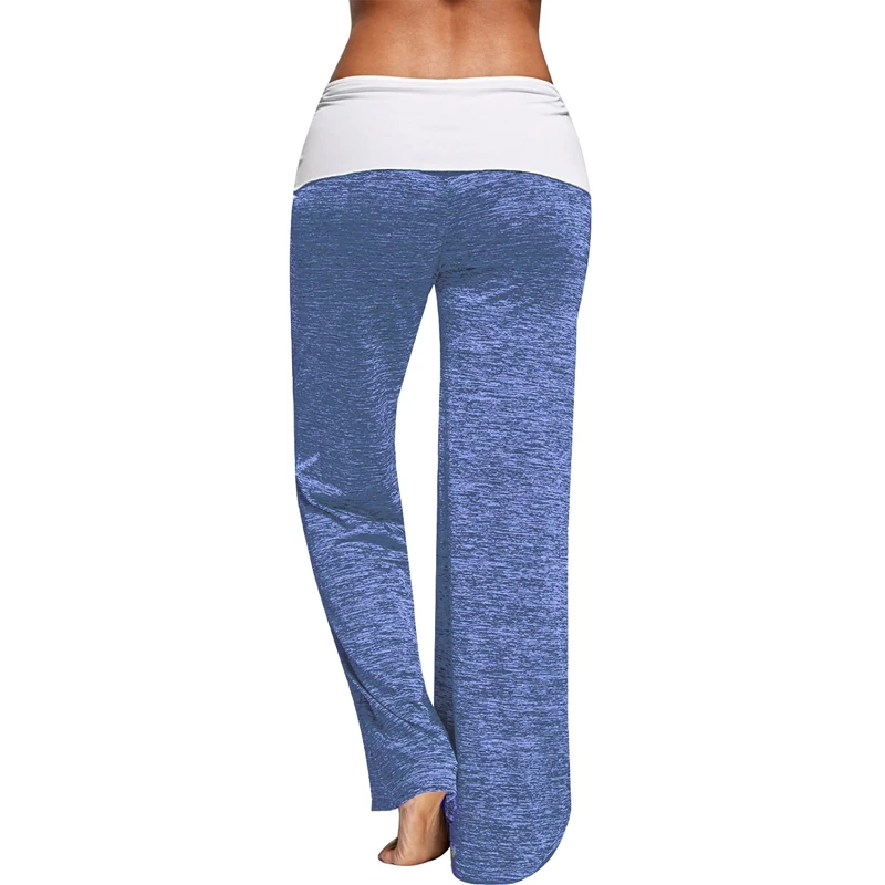 

Women Loose Pants Casual Solid Drawstring Wide Leg Pants Plus Size Long Trousers Sweatpants Pajama