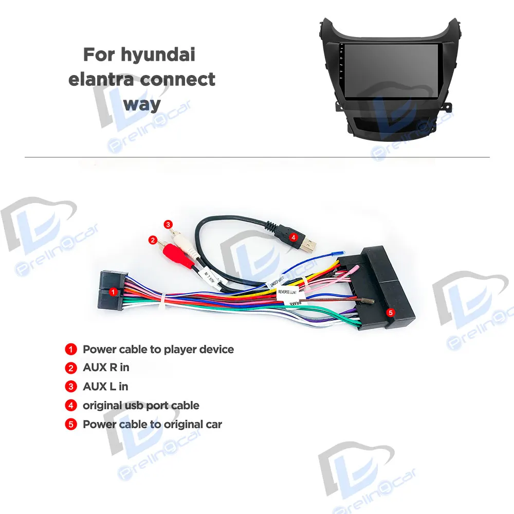 4G LTE wifi Android 9,0 Автомобильный gps Мультимедиа Видео Радио плеер в тире для hyundai Elantra 2012- лет Навигация стерео