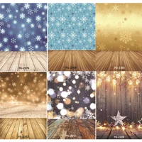 vinyl custom photography backdrops prop christmas day and floor theme photography background 5133