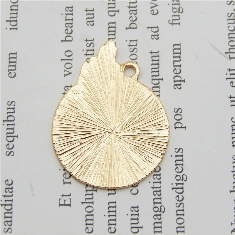 

6pcs Round Alloy clock tower charms Accessories Necklace Earrings Pendants Jewelry Findings Handmade Craft DIY Bangle Bracelet