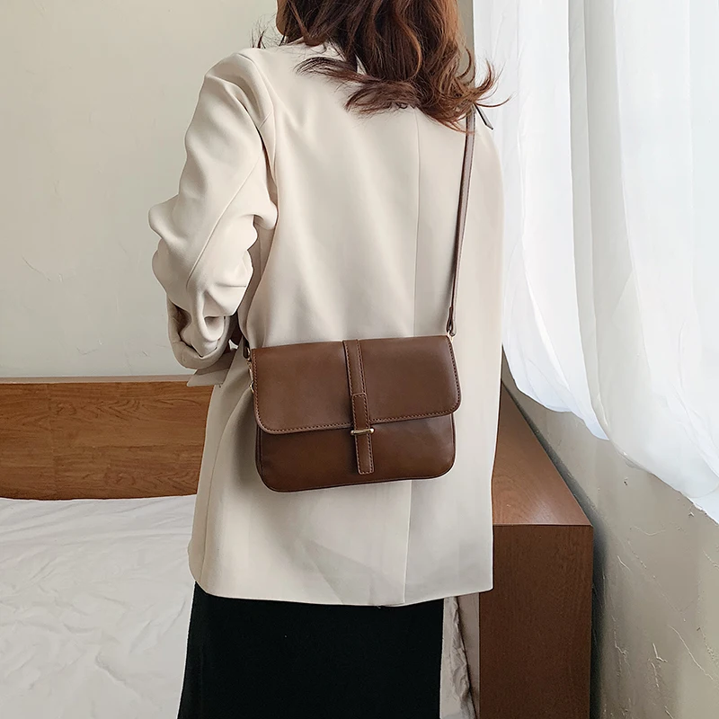 

2020 new shoulder bag retro messenger bag fashion casual mobile phone bag ladies bag luxury designer women bag wallet