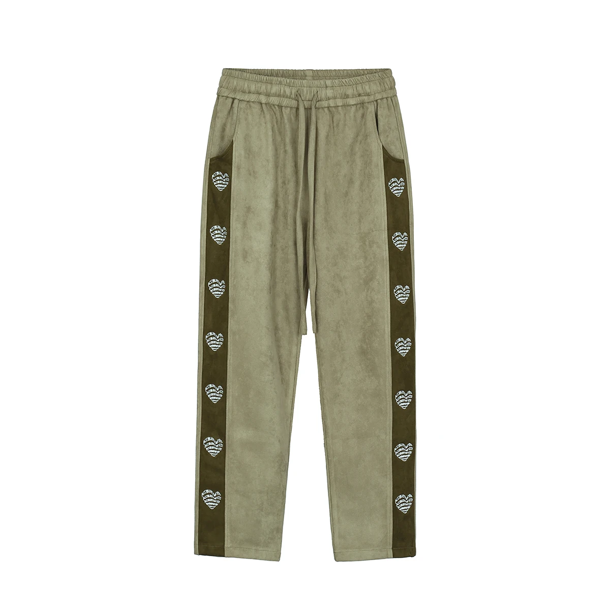 

2021SS Love label printing loose straight pants Vintage men hip hop clothes streetwear pants for men trousers AC30