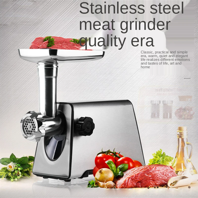 

Multifunctional meat grinder household electric meat mincer small commercial automatic food processor sausage stuffer SP0171