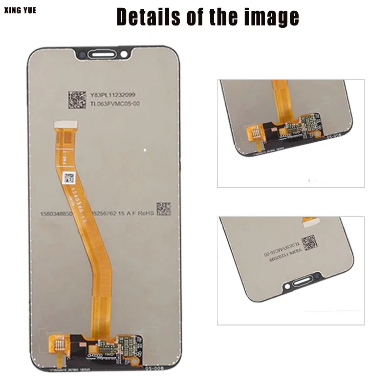 Pantalla LCD de 6,3 "para Huawei Honor Play COR-L29 COR-AL00, montaje de digitalizador con pantalla t&aacute;ctil para Huawei honor play, COR-TL10-3