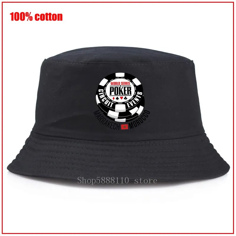 

Панама WSOP World Series of покер для мужчин и женщин, шляпа с плоским верхом в стиле хип-хоп, черная, 2016
