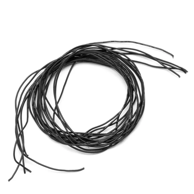 Новый 22AWG калибровочный провод силиконовый гибкий многожильный V # медные кабели 5