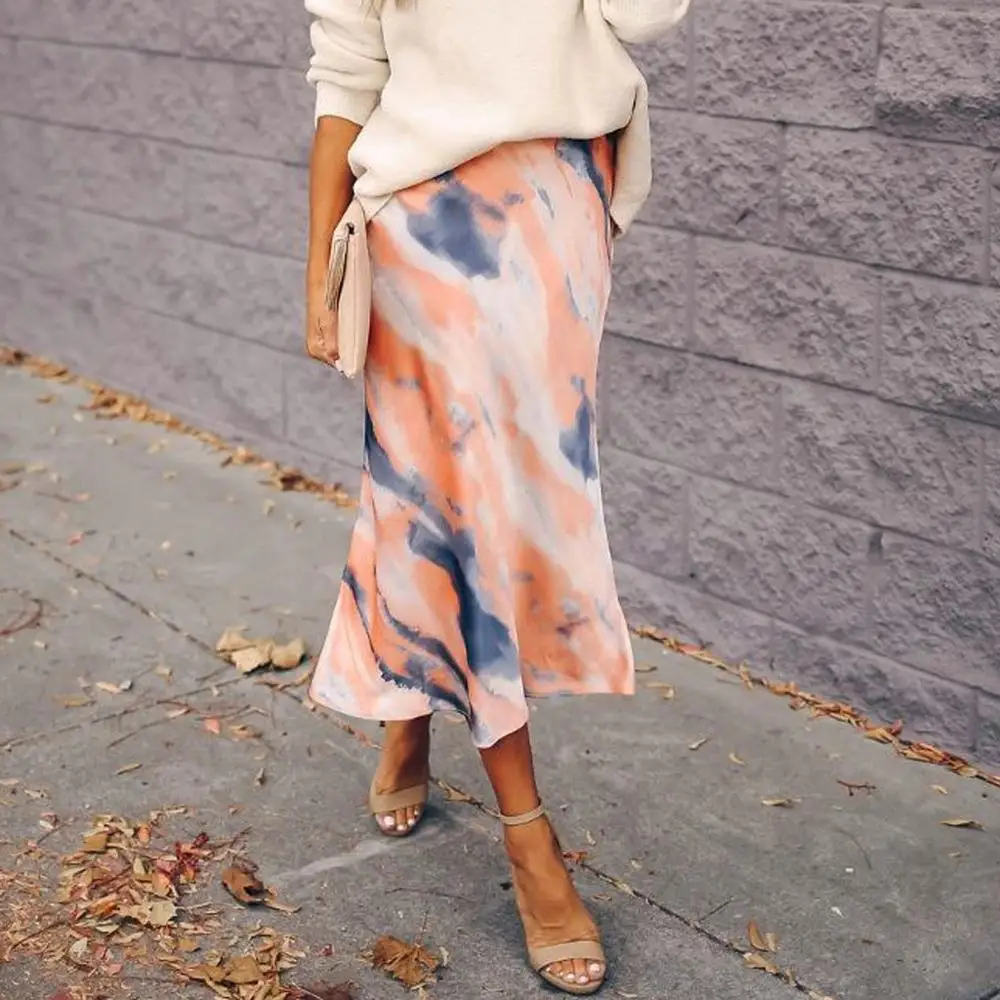 Летняя юбка 2020 модная женская с высокой талией и леопардовым принтом сексуальная