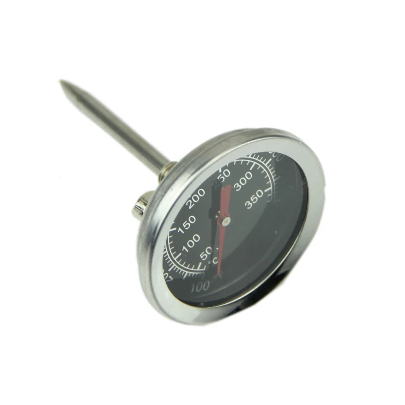 

Stainless Steel Oven Cooking Milk BBQ Meat Food Thermometer Gauge 400°C